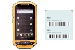 Comment voir le code IMEI dans Titan 5R