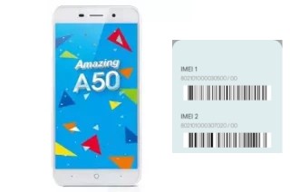 Comment voir le code IMEI dans Amazing A50