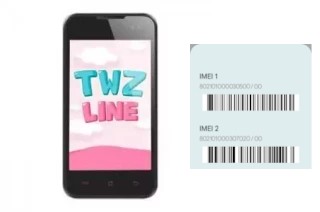 Comment voir le code IMEI dans TWZ A2