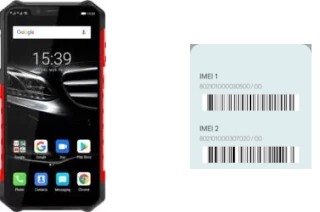 Comment voir le code IMEI dans Armor 6E