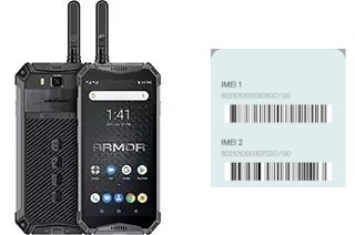 Comment voir le code IMEI dans Armor 3WT