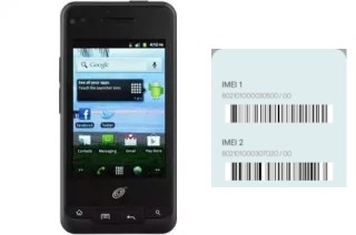 Comment voir le code IMEI dans U670c