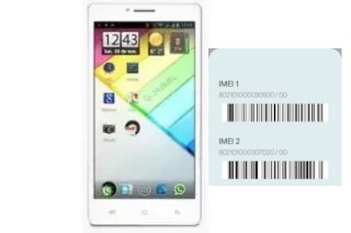 Comment voir le code IMEI dans Unusual 55Y