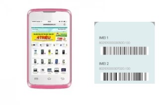 Comment voir le code IMEI dans V8411