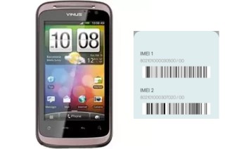 Comment voir le code IMEI dans Vinus V8