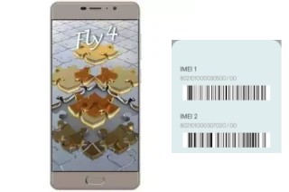 Comment voir le code IMEI dans Fly 4