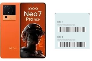 Comment voir le code IMEI dans iQOO Neo 7 Pro