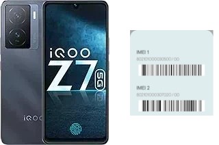 Comment voir le code IMEI dans iQOO Z7