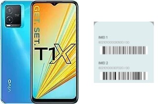 Comment voir le code IMEI dans T1x (India)