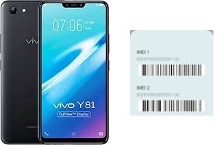 Comment voir le code IMEI dans vivo Y81