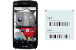 Comment voir le code IMEI dans VP800