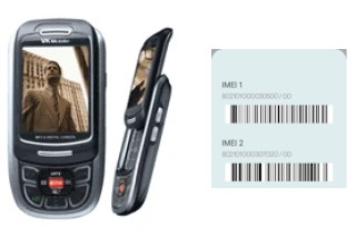 Comment voir le code IMEI dans VK4500