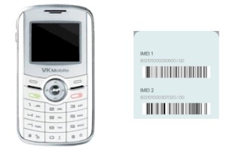 Comment voir le code IMEI dans VK5000