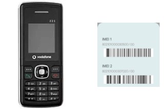 Comment voir le code IMEI dans Vodafone 225