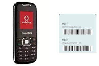 Comment voir le code IMEI dans Vodafone 226