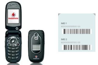 Comment voir le code IMEI dans Vodafone 710