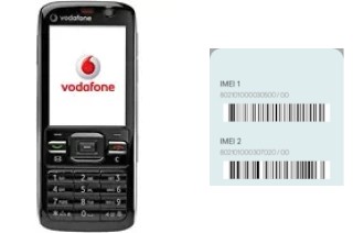 Comment voir le code IMEI dans Vodafone 725