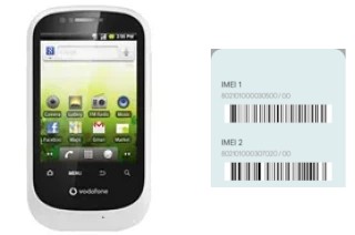 Comment voir le code IMEI dans 858 Smart