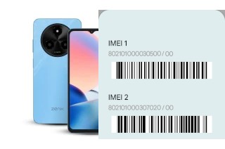 Comment voir le code IMEI dans ZENX 1