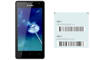 Comment voir le code IMEI dans X-TIGI X1