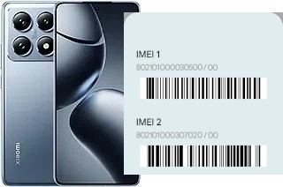 Comment voir le code IMEI dans 14T Pro