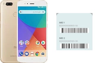 Comment voir le code IMEI dans Mi A1 (Mi 5X)