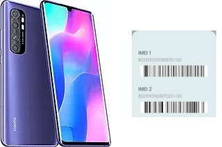 Comment voir le code IMEI dans Mi Note 10 Lite