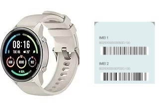 Comment voir le code IMEI dans Mi Watch Color Sports