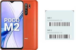 Comment voir le code IMEI dans Poco M2