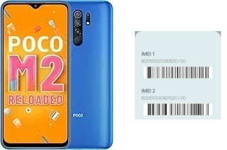 Comment voir le code IMEI dans Poco M2 Reloaded