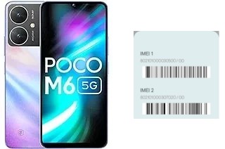 Comment voir le code IMEI dans Poco M6