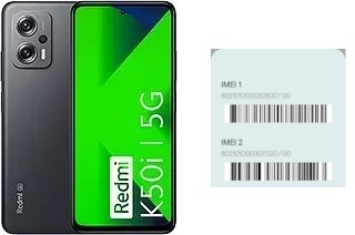 Comment voir le code IMEI dans Redmi K50i