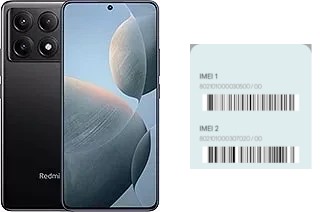 Comment voir le code IMEI dans Redmi K70E