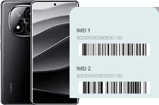 Comment voir le code IMEI dans Redmi Note 14 Pro+