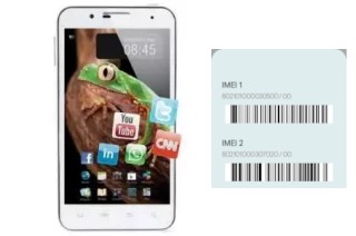 Comment voir le code IMEI dans ingenia Horizon SMP50-201