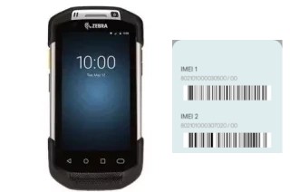 Comment voir le code IMEI dans TC75