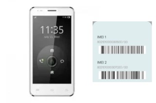 Comment voir le code IMEI dans Cocodrilo Z501