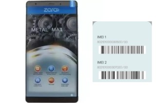 Comment voir le code IMEI dans Metal Max M2000