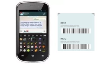 Comment voir le code IMEI dans ZA705