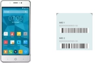 Comment voir le code IMEI dans Color E ZP350