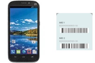 Comment voir le code IMEI dans Grand X Plus Z826