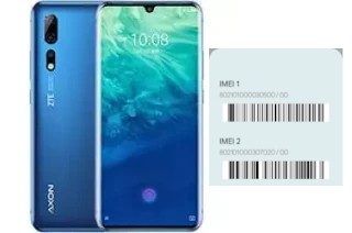 Comment voir le code IMEI dans Axon 10 Pro