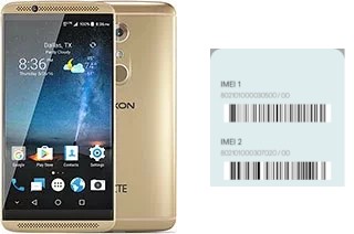 Comment voir le code IMEI dans Axon 7