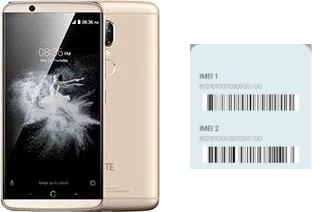 Comment voir le code IMEI dans Axon 7s