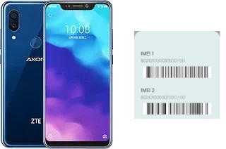 Comment voir le code IMEI dans Axon 9 Pro