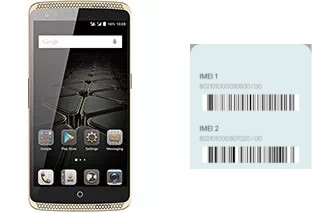 Comment voir le code IMEI dans Axon Elite