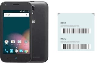 Comment voir le code IMEI dans Blade L110 (A110)