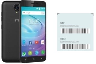 Comment voir le code IMEI dans Blade l7A