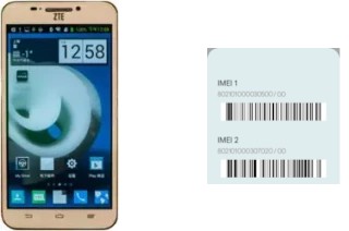 Comment voir le code IMEI dans Grand S II LTE