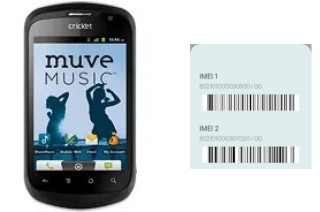 Comment voir le code IMEI dans Groove X501